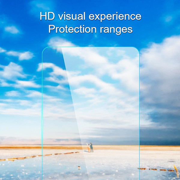 Amorus skærmbeskytter til Motorola Moto E14 4G, hærdet glasfilm [fuld dækning]