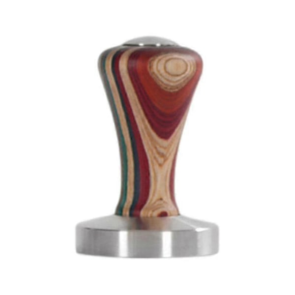 Kaffebönstamp High Durability Rostfri Rostfritt Stål Espresso Handtamper Flat Base Kaffe