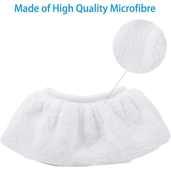8-pak Mikrofiber Klud Betræk til Karcher Damprenser SC2 SC3 SC4 SC5 Håndholdt Dyses Tilbehør