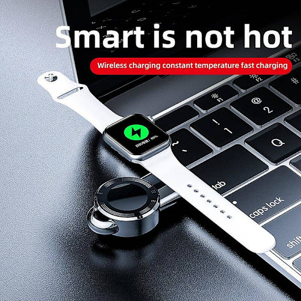 Qi trådlös laddare för Iwatch 5 4 3 2 1 Portabel Mini extern batteripack för Apple Watch trådlös laddare Smart Watch laddning