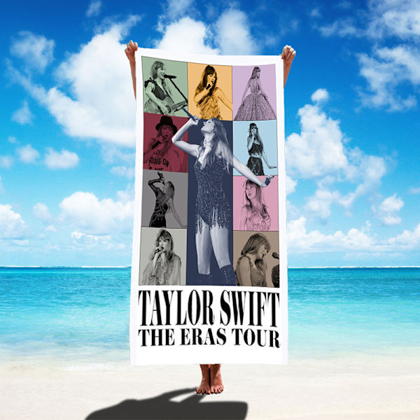 140x180cm Mikrokuitu rantapyyhe julkkis ympäröivä suorakulmainen rantapyyhe Taylor Swift laulaja kylpypyyhe pyyhe