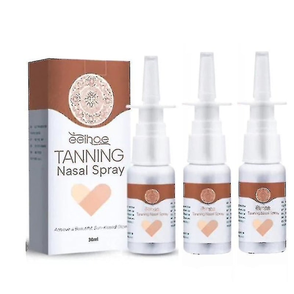 3x Tanning Spray, Tanning Nasal Spray, Tanning Sunless Spray, Deep Tanning Dry Spray, Sunless Tanning Mist Jz