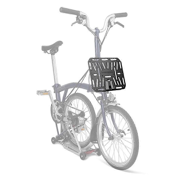 Rhinowalk Cykeltaske Adapter Forreste Stativ Taske Bærerblok Adapter Til Foldbar Cykel Kurvboks Cykling Tilbehør Mørkegrå