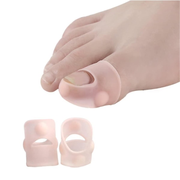 Indgroede tånegle korrigerende ærmer Elastisk silikone Indgroet tånegle korrigeringsværktøj