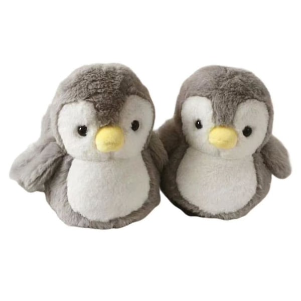 Penguin Plysch Tofflor Handgjorda Cosplay Skor Super Fluffiga & Mysig För Barn