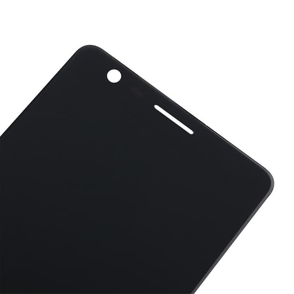 TFT LCD-skærm til Nokia 3.1 med digitaliseringsenhed, fuld samling (sort)