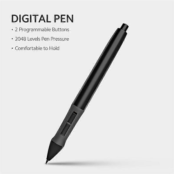 Kynä PEN68:lle graafisille tableteille digitaalinen piirtokynä kosketusnäyttöstylus akkukynä