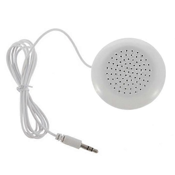Mini-stereokaiutin, Uusi DIY-tyynykaiutin 3,5 mm Mini-stereokaiutin, Todellinen HD ja ainutlaatuinen pehmeä ääni Kannettava kaiutin, Kannettava liitäntäkaiutin 3,5 m:n kaapelilla