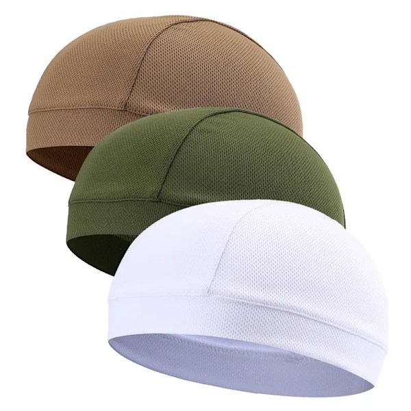 3-delars Svettavvisande Skull Cap Set för Damer för Svala och Stilfulla Träningspass