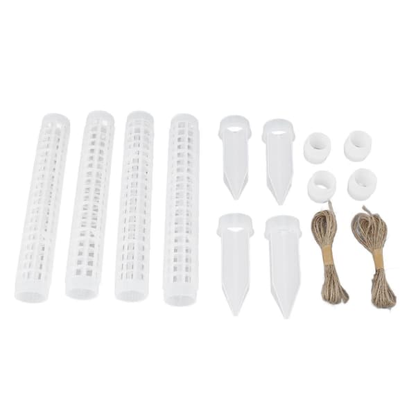 Staplingsbara Mossstavar i Mesh för Inomhusväxter Monstera Klätterväxt Plaststöd Kit