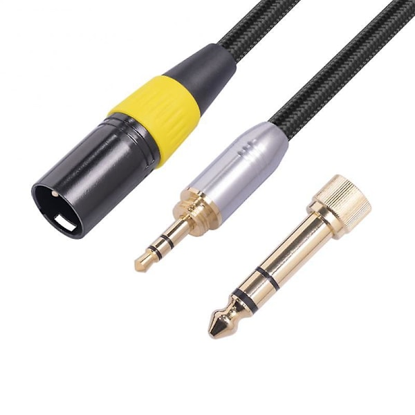 Xlr 3-polet han til hun 3,5 mm lydkabel Valgfri stereo 6,35 mm han-stik Aux-mikrofonledning til mikrofoner Kameraer del