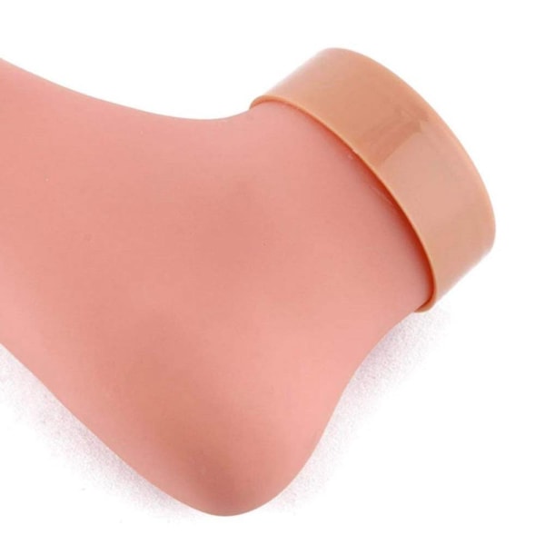 Øv på falsk fotmodell Fleksibel myk silikonprotese manikyrverktøy for nail art trening display manikyr