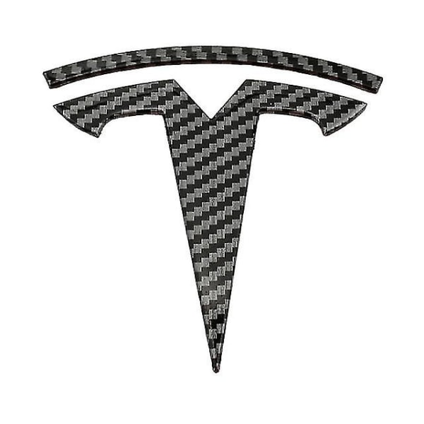 Metallersättningsdekal för Tesla Model 3 Y Framsida Baksida Trunk Logotyp Byt emblem Dekaler Dekaler Tillbehör