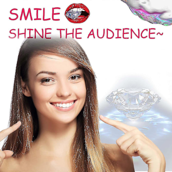 Tandsten Kit Spice Smykker Let at Fjerne Let at Installere Krystal Tandbor Tand Smykker Skinnende Sticker