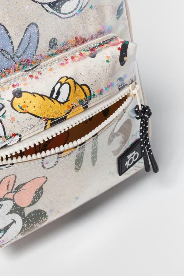Barnehage Apricot Pluto Sequin Print Ryggsekk
