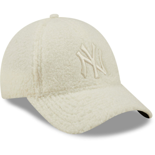 New Era 9Forty Kvinders Sherpa Cap - BORG NY Yankees Offwhite