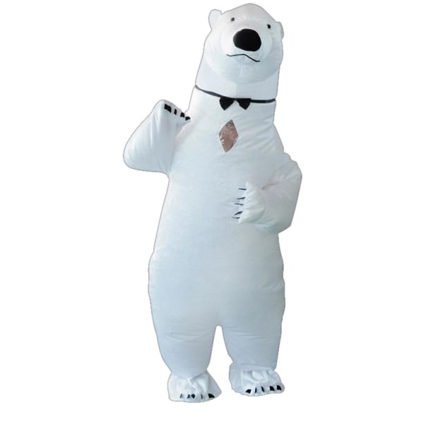 Aikuisten Polars Bear puhallettava suorituspuku mukava kevyt show-asu Patry-lavanäytökseen