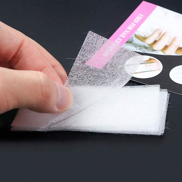 Silke Nail Wrap, Magiske Nail Extension Silke Glasfiber Nail Care Glasfiber Silke Nails Wrap Stickers Ikke-vævet Fransk Nail Warp Til Gel Extension Nail