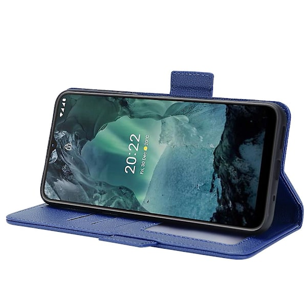 For Nokia G11/G21 PU Læder All-round Stødsikkert Smartphone Etui Skal Anti-drop Tegnebog Cover