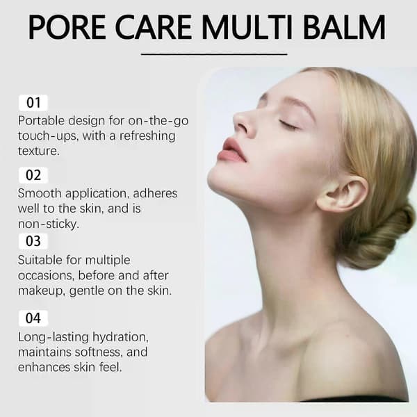 CACTOX Pore Relief Multi Balm Stick Kølende og Afpustende Formel med Cactox Elixir & Pome 2pc