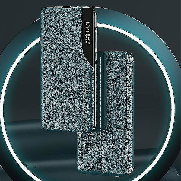 Side Display Leather Case For Xiaomi 12 Pro