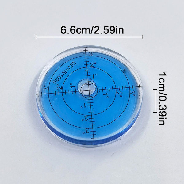 Golf Reader Pro Putt Golf Ball Marker Round Bubble Level High Precision Golf Putting Aid Reader