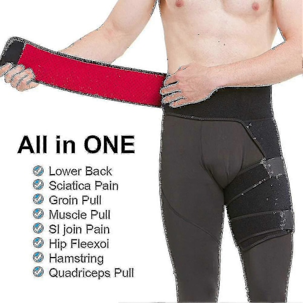 Hoftebøjle, Lyskesupport Sciatica Relief Wrap