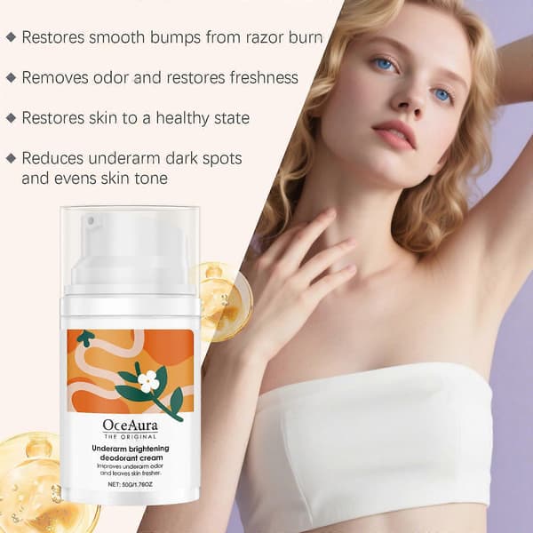 Den originale lysnende deodorantkremen for mørke armhuler