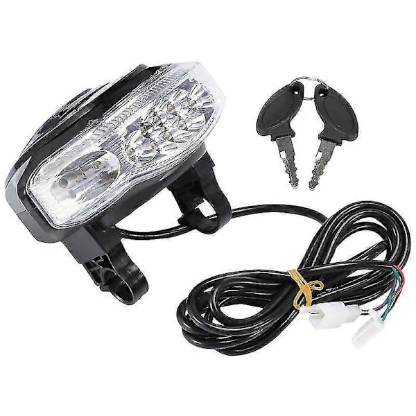 60v Angel Eyes LCD Lyshastighedsdisplay Batteri Horn Forlygtekontakt Nøgle til Citycoco El-Scooter