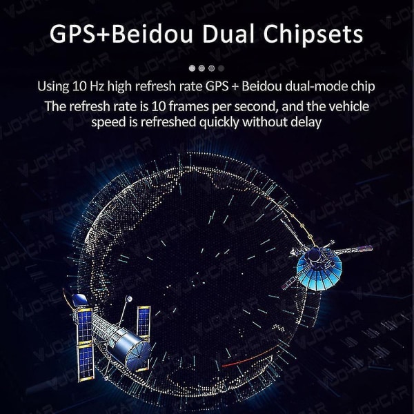 Den nyeste GPS Hud Digital Speedometer Plug And Play Alle Bil Stor skrift Kmh Mph Biltilbehør