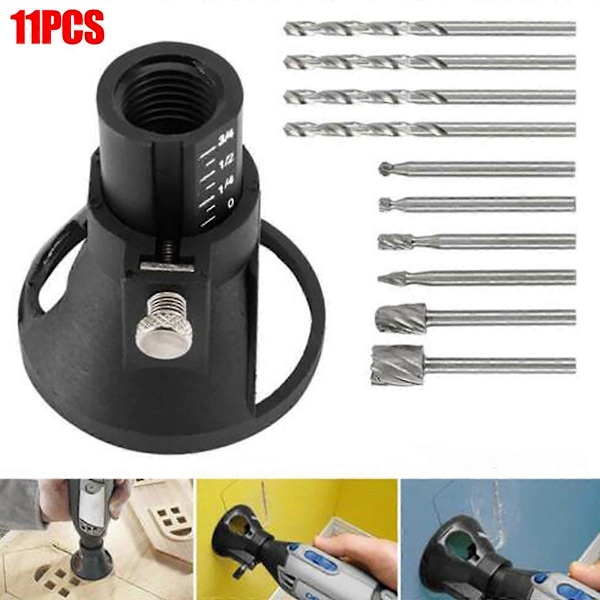 Dremel Graverings HSS Fräs Router Borrbitssats Multiskärverktyg