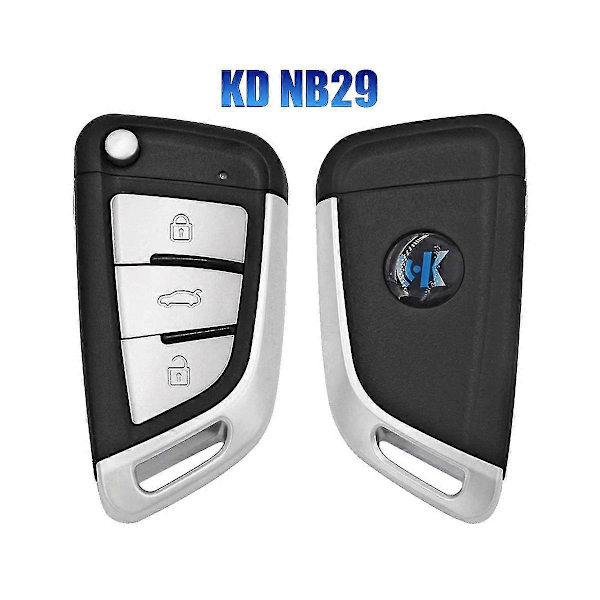 Keydiy B29 Kaukosäädin Auton Avaimelle Yleinen Metalli 3 Painiketta Tyylille Kd900/-x2 Mini/ Urg200 Pro
