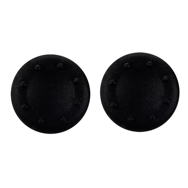 Ny Spill Tommelfinger Joystick Grip Dekselhette For PS2 PS3 Kontroller - Svart