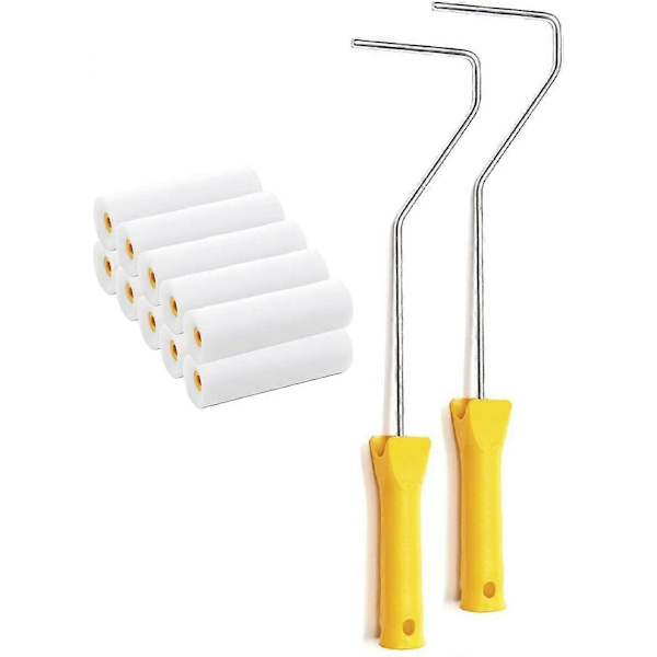 10 maalitelaa, 10 cm + 2 ripustinta