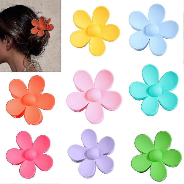 Hårklemmer Blomster Hårklemmer, Hårstyling Tilbehør Til Medium Tykt Hår Kvinder Piger (5 stk)
