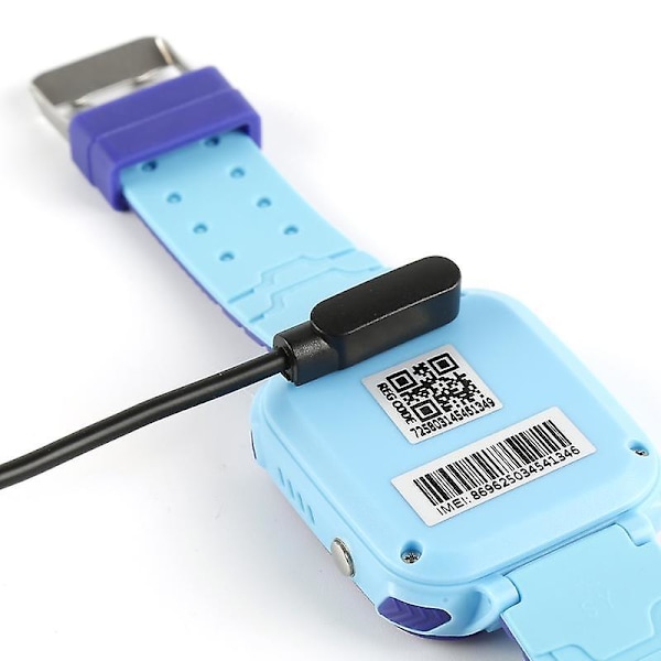 Smart Watch Dock Laddare Adapter Magnetisk Usb Laddningskabel Sladd Tråd För Q12/s12/s2/q15 Barnklocka