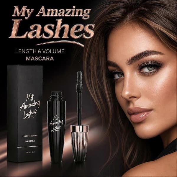 My Amazing Lashes Pituus & Tuuheuttava Ripsiväri - 10ml 1pcs