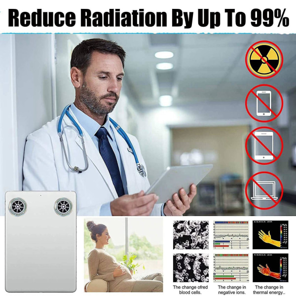 20st Emf-skyddsklistermärke Antistrålning mobiltelefonklistermärke för telefon laptop Ipad och all elektr.