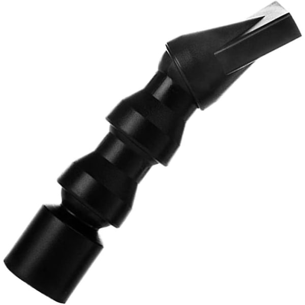 Plastic Duckbill Nozzle Aquarium Spout Water Hose Accessories (black) (1pcs )