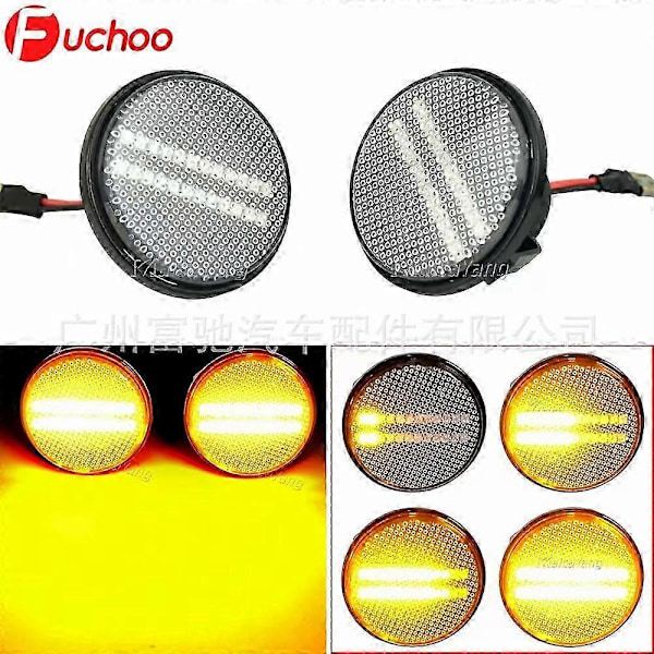 Klar LED-sidoblinkers för Mazda MX-5 MK1 MK2 MK3 NA NB NC 1989-2015