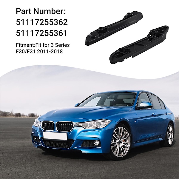 1 Pari Etupuskurin Kiinteää Kiinnikeasentopidintä 3-sarjan F30/F31 2011-2018 51117255361 51117255362