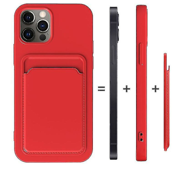TPU + Flannel Kort Etui Til Iphone 11