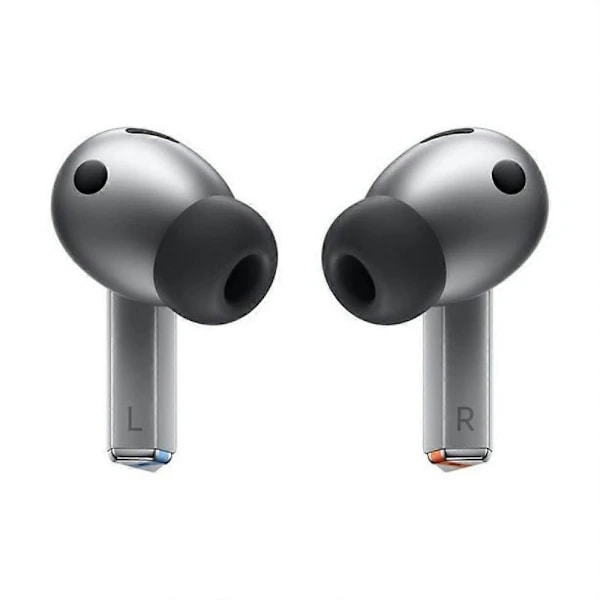 Ekte trådløse Bluetooth-ørepropper, støydemping, optimaliserte lydeffekter, redesignet komfortabel passform, sølv.