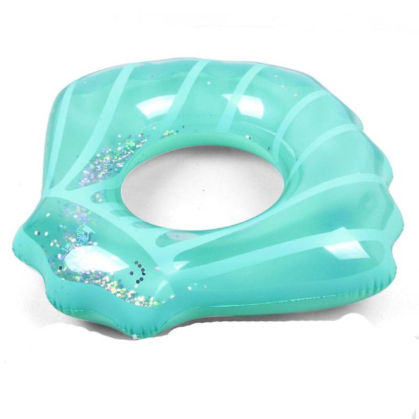 Super beautiful swimming ring, shell swimming ring, adult pool swimming ring, inflatable swimming ring, blue