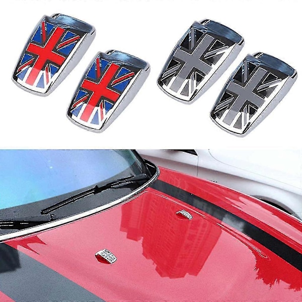 2 stk Oppgraderte Vindusviskerdyser Sprøyteventil For Mini Cooper R55 R56 R57