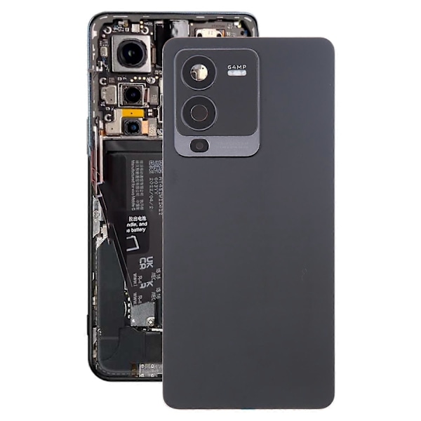 Original Batteri Deksel med Kameralinse for vivo S15