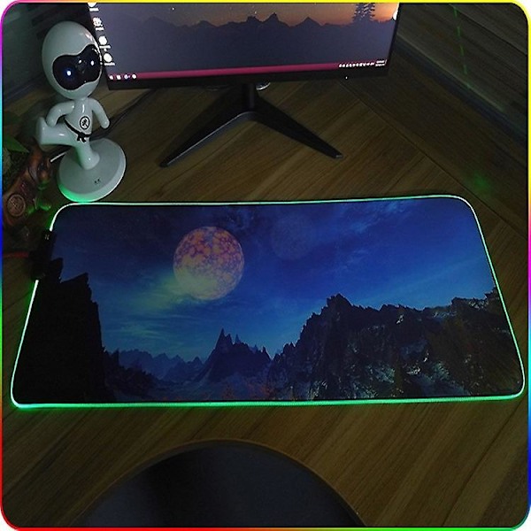 RGB Lysende Musematte 260x390x3mm