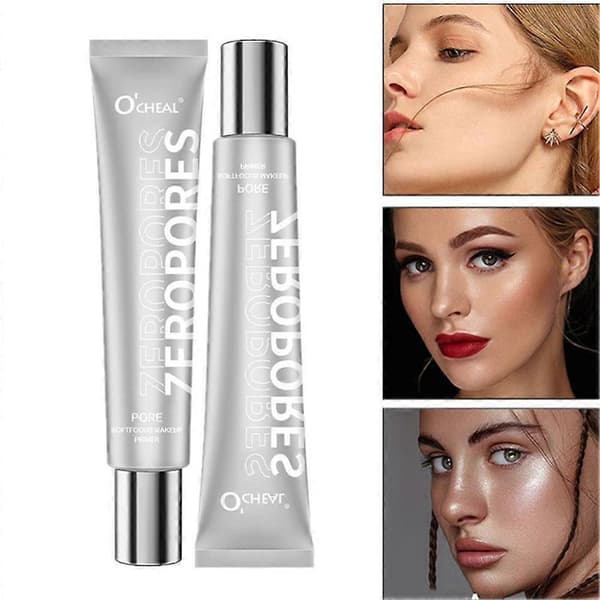 20g Primer Make Up Base Usynlig Pore Soft Focus Makeup Primer Oliekontrol U:K 2PCS