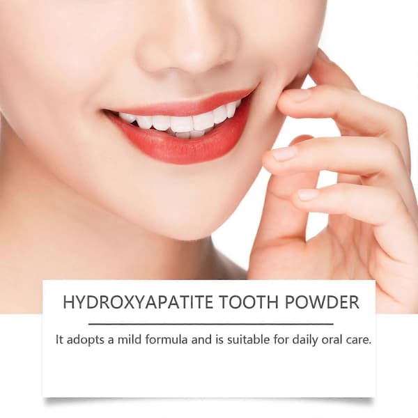 2026 Mikrokrystallinsk Hydroxyapatit Pulver, 7,5% Hydroxyapatit Tandpulver 2pcs