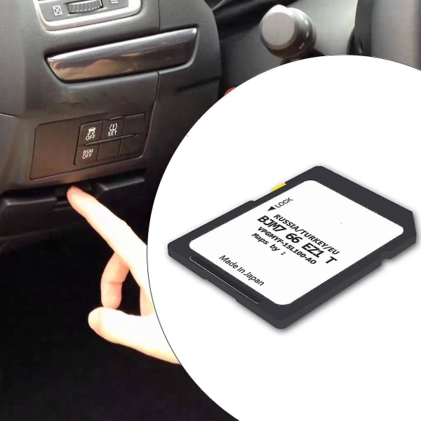 Mazda Connect Navigation SD-muistikortti GPS Oem osalle Bjm7 66 Ez1t